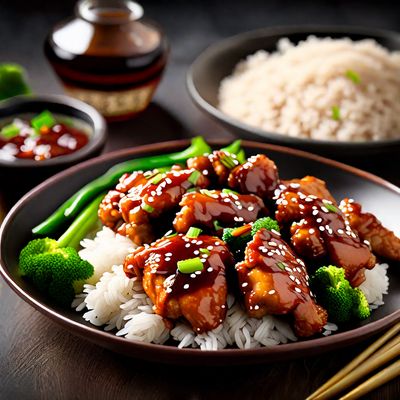 General Tso's Chicken - Japanese Style