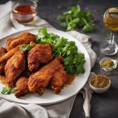 Georgian-inspired Crispy Chicken Delight