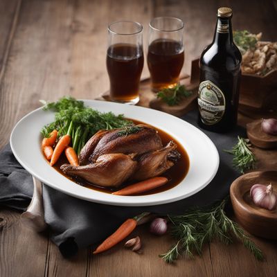 German Beer Braised Duck