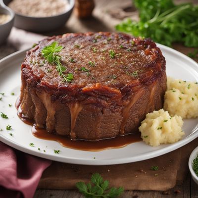 German Meat Cake