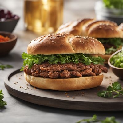 German-style Spiced Pork Sandwich