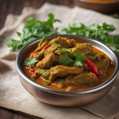 Goan Catholic Style Frog Legs Curry