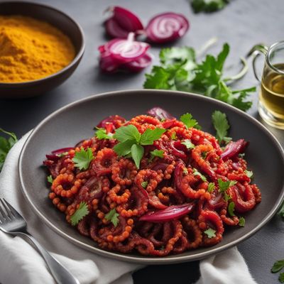 Goan Catholic Style Octopus Salad