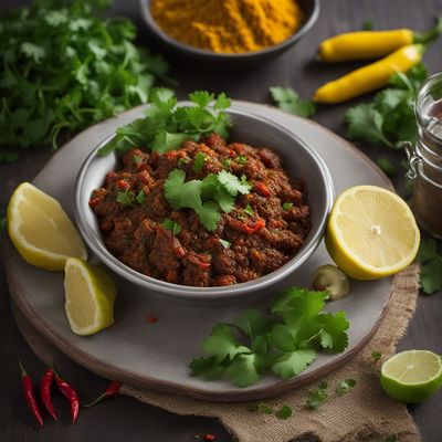 Goan-style Spiced Beef Kitfo