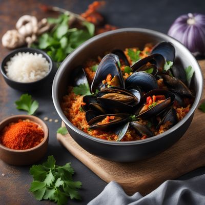 Goan-style Spicy Mussels with Rice