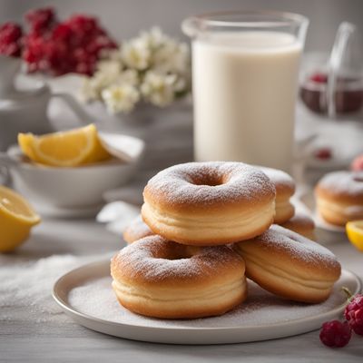 Gogoși - Romanian Sweet Doughnuts