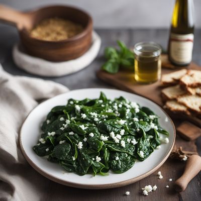 Gomleze with Spinach and Feta Cheese