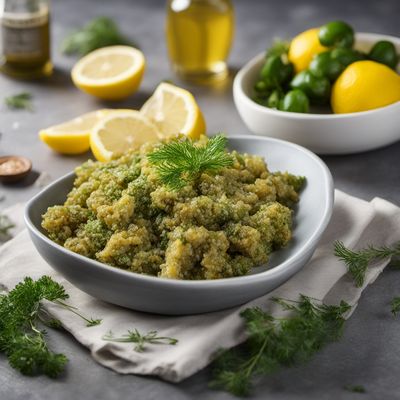 Greek Fritoura with Zesty Lemon Sauce