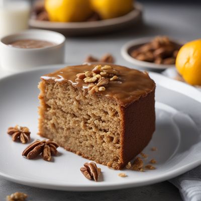 Greek Honey Walnut Cake