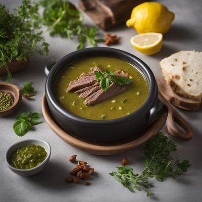 Greek Patsas Soup