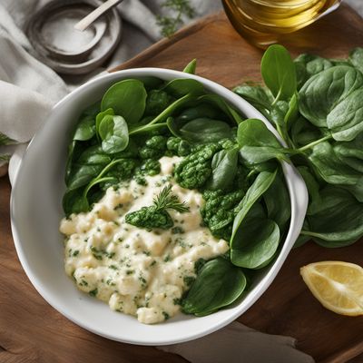 Greek Spinach and Feta Sfougato