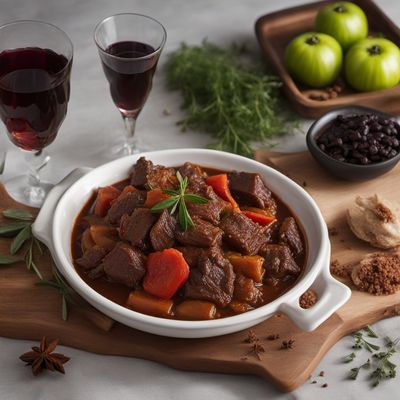 Greek Stifado with Slow-Cooked Beef and Aromatic Spices