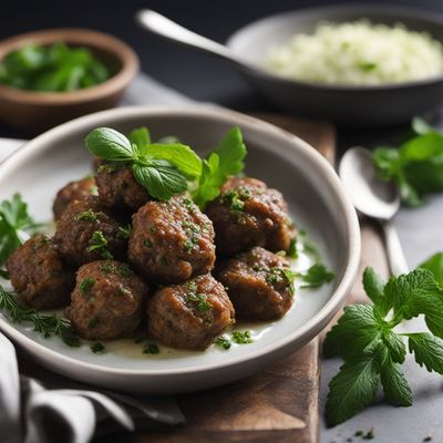 Greek-style Lamb Meatballs with Tzatziki Sauce