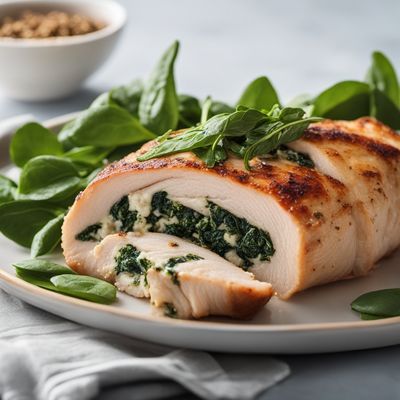 Greek-style Stuffed Chicken Breast with Feta and Spinach