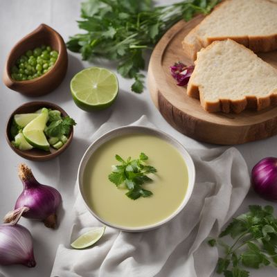 Grenadian-inspired Chilled Yam and Coconut Soup