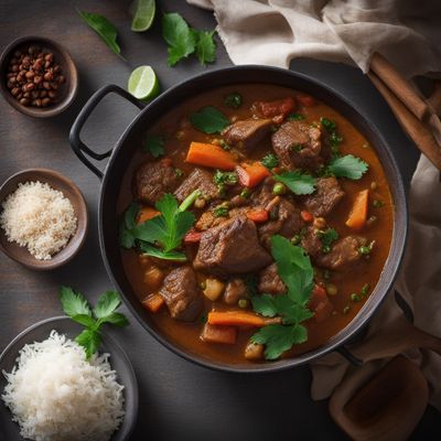 Grenadian Lamb Stew with Local Spices