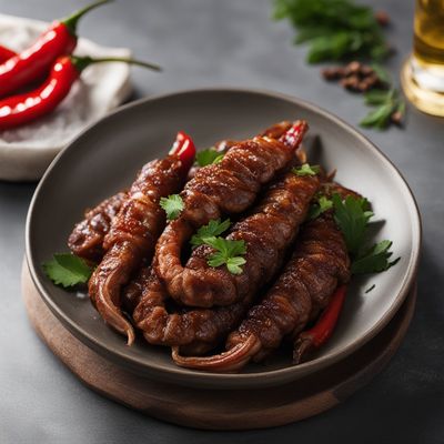 Grilled Beef Intestines with Island Spice