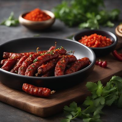Grilled Chorizo with Chinese Imperial Twist