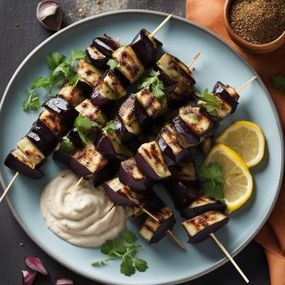 Grilled Eggplant Kebabs with Turkish Flair