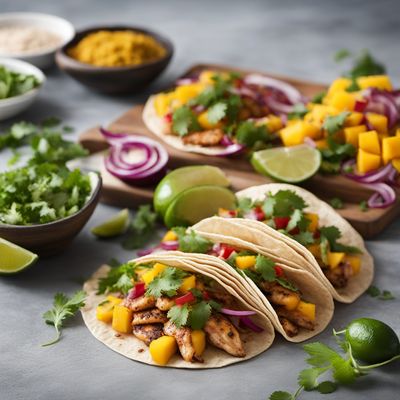 Grilled Fish Tacos with Mango Salsa