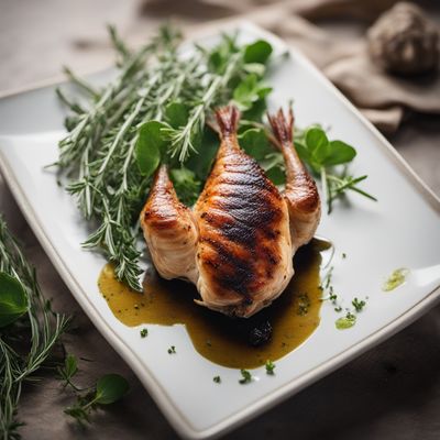 Grilled Herb-Marinated Quails