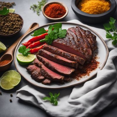 Grilled Kenyan Beef with Spicy Marinade