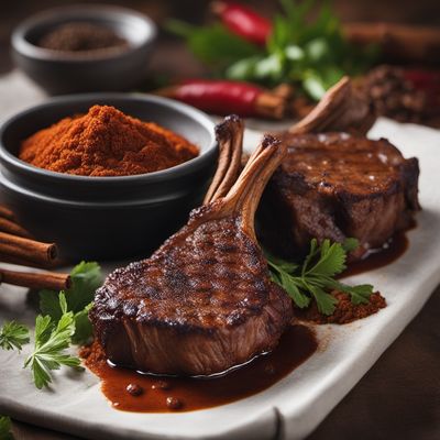 Grilled Lamb Chops with Tanzanian Spice Rub