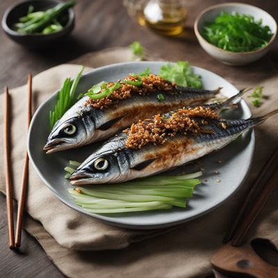 Grilled Mackerel with Korean Flavors