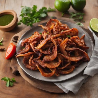 Grilled Pig's Ear with Mozambican Twist