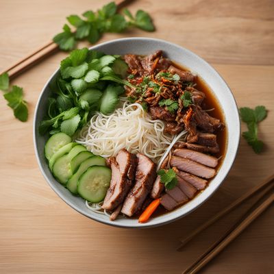 Grilled Pork Vermicelli Bowl with Chiapas Twist