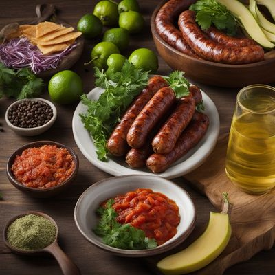 Grilled Sausage with Island Flavors