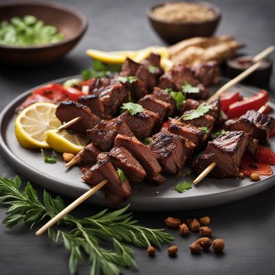 Grilled Tanzanian Spiced Beef Skewers