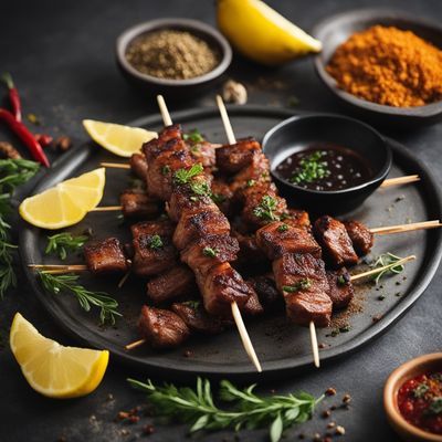 Grilled Turkish Lamb Skewers with Fragrant Spices