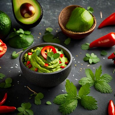 Indo-style Guacamole