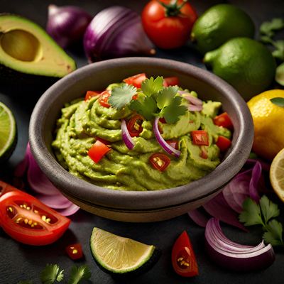 Moroccan-Inspired Guacamole