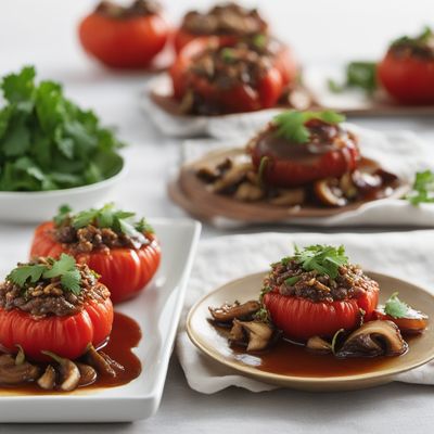 Guangxi-style Stuffed Tomatoes