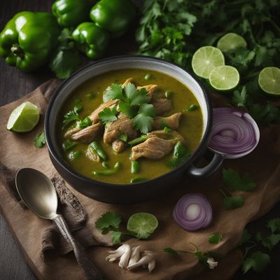 Guatemalan Green Chicken Stew