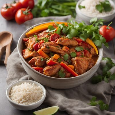 Guatemalan Pulique with Chicken and Vegetables