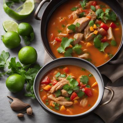 Guatemalan Spiced Turkey Soup