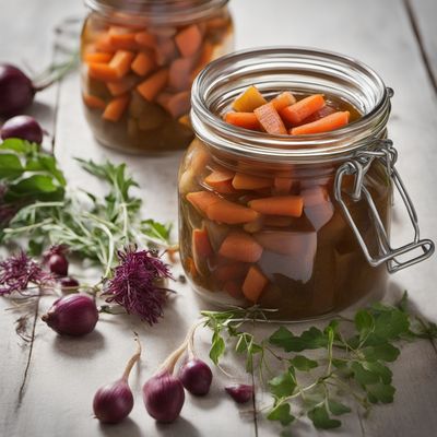 Guernsey Bean Jar with Root Vegetables