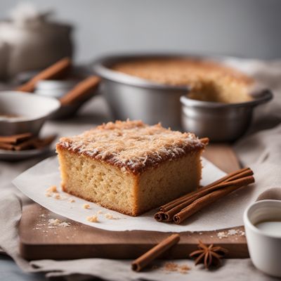 Guinea-Bissauan Coconut Cinnamon Cake