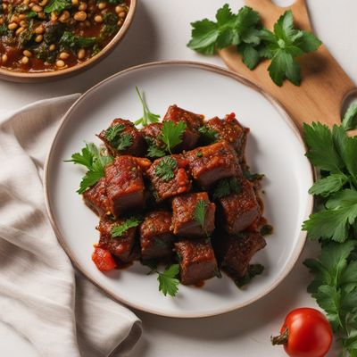 Guinea-Bissauan-style Beef Involtini