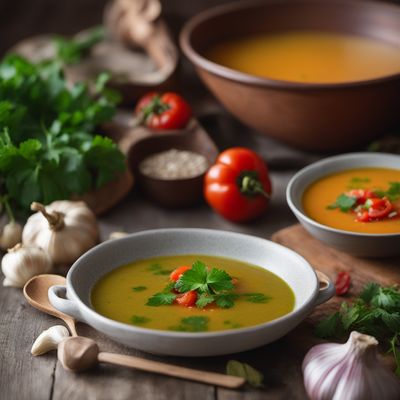 Guinean Garlic Soup