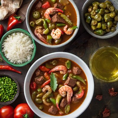 Spanish-style Gumbo