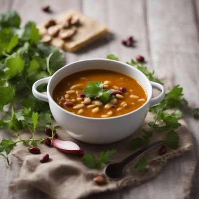 Guyanese Apple and Bean Soup