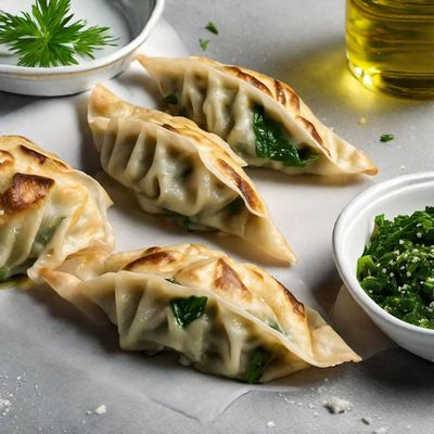 Greek-style Gyoza