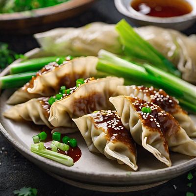 Homemade Gyoza