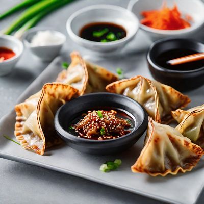 Korean-style Gyoza