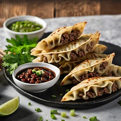 Gyoza with a Latin Twist