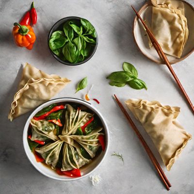 Mediterranean-style Gyoza